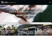 Tablet Screenshot of ciudadanosenred.com.mx